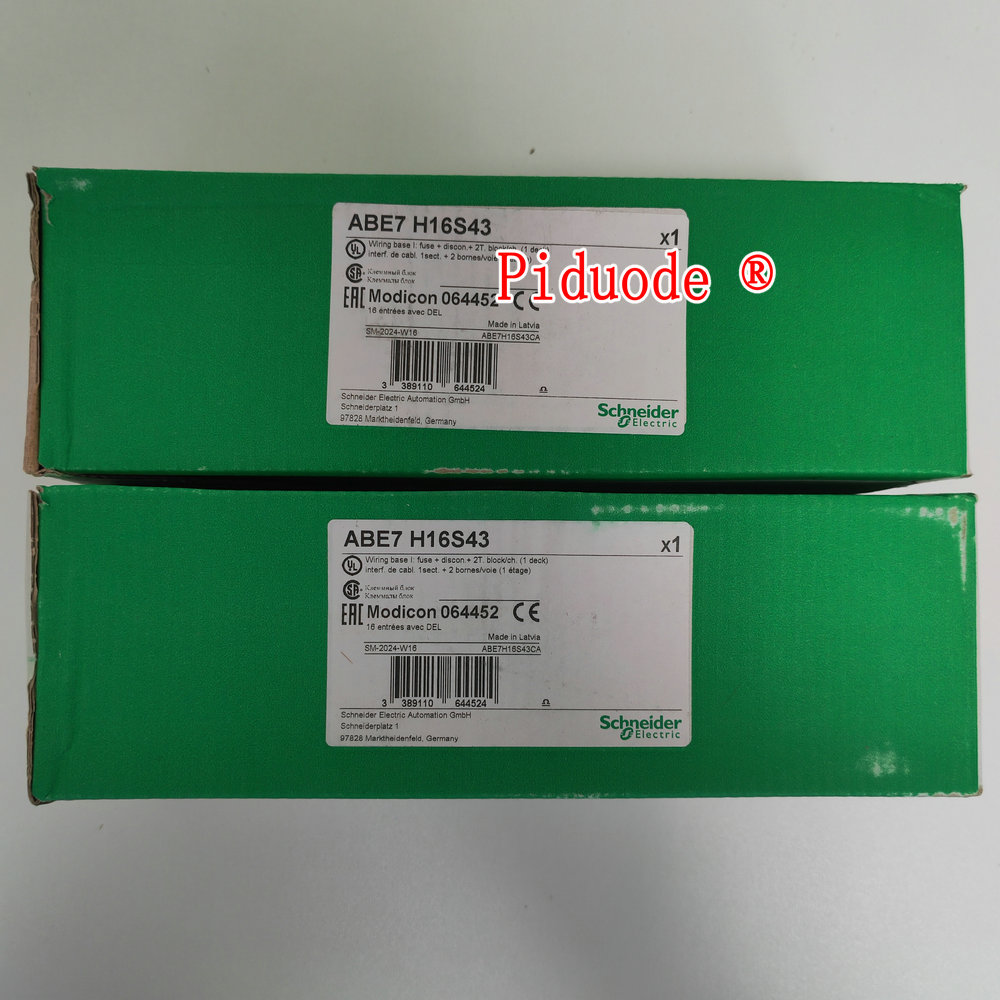 施耐德ABE7H16S43 无源连接底座全新原装正品现货